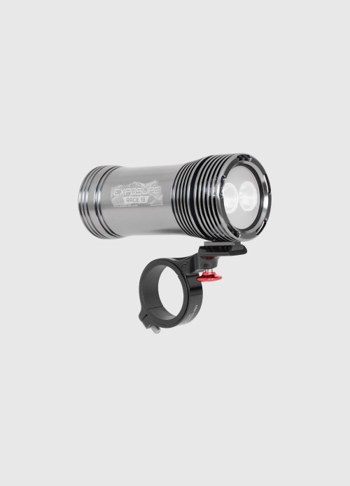 Exposure Lights Race 19 Front Bike Light with Handlebar Bracket